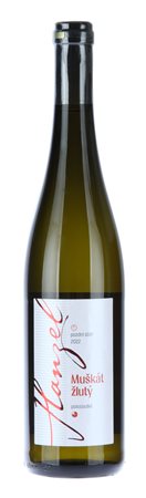 Muškát žlutý - PS, polosladké 2023 Hanzel 0,75l