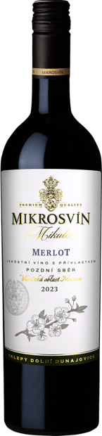 Merlot FL - PS, suché 2023 Mikrosvín 0,75l