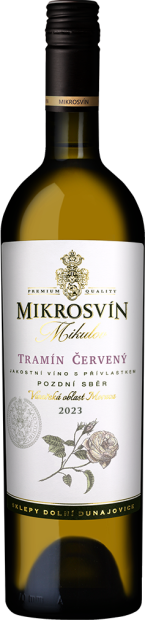 Mikrosvín Mikulov Tramín Červený 2023 13% 0,75L (holá láhev)