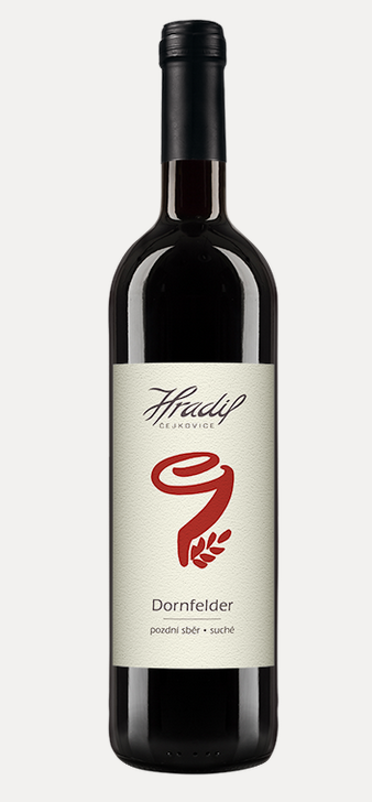 Dornfelder - PS, suché 2024 Hradil 0,75l