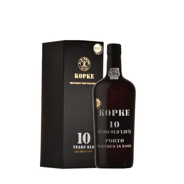 KOPKE 10 YEARS OLD, dárkový box, 0,75l