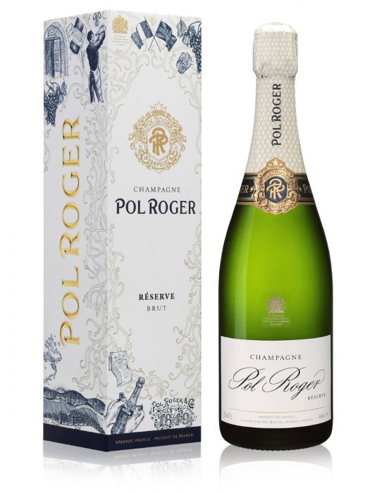Pol Roger Brut Réserve box, 0,75l