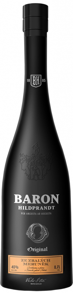 3x Baron Hildprandt ze zralých meruněk, 40%, 0,7l + Velikonoční zajíc