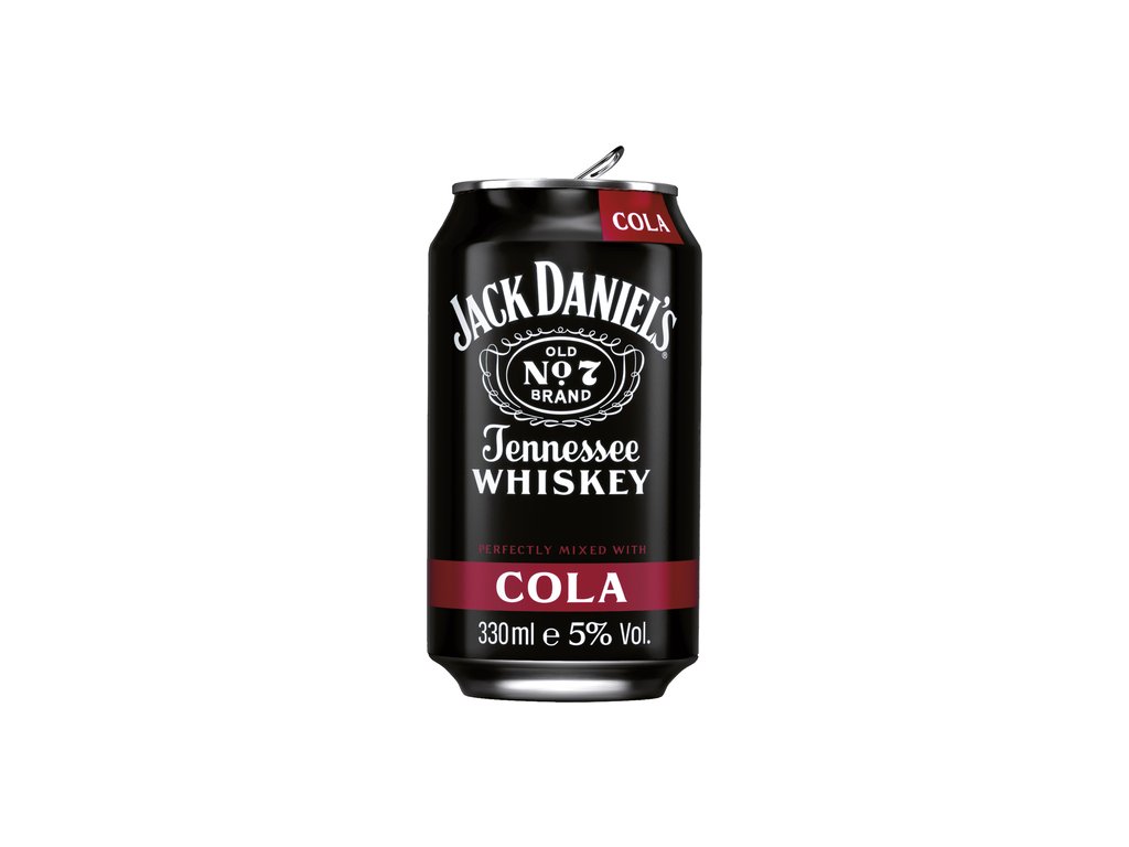 Jack Daniel's Cola 5%, 0,33l