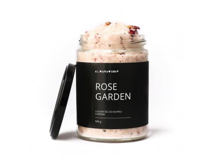 Almara Soap luxusní sůl do koupele Rose GardenAlmara Soap Rose Garden luxusní sůl do koupele 500g