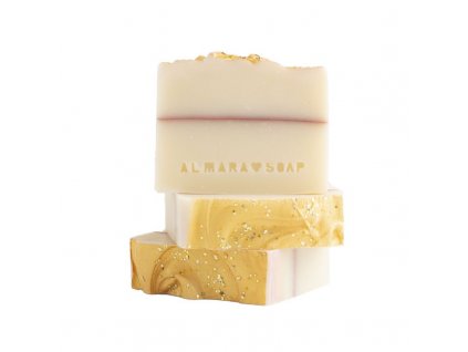 Almara Soap designové ručně vyrobené mýdlo Sparling Champagne