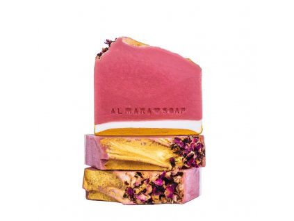Almara Soap designové ručně vyrobené mýdlo Růžový grep