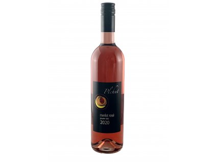 Vinařství Plchut Merlot Rose 2020, pozdní sběr, polosuché, 11,5%, 0,75l