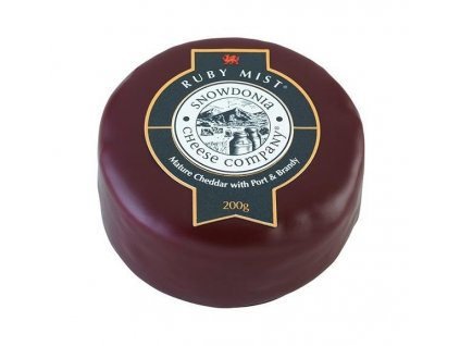 Snowdonia sýr cheddar ruby mist s portským vínem 200g