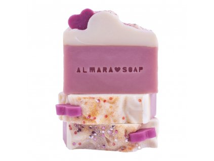 Almara Soap designové ručně vyrobené mýdlo Love