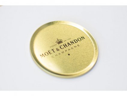 Moët & Chandon - tácek pod skleničku zlatý 1ks