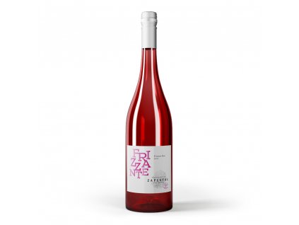 Vinné sklepy Zapletal Frizzante rose Zweigeltrebe 2020, jemně perlivé, polosladké, 10,5%, 0,75l