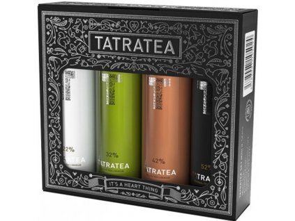 Tatratea Mini set mix série 4X 0,04l v dárkové krabičce