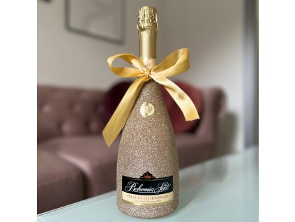 Bohemia Sekt Prestige Chardonnay 12,5 % 0,75l Glitter limited edition