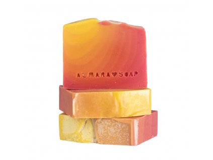 Almara Soap designové ručně vyrobené mýdlo Peach Nectar