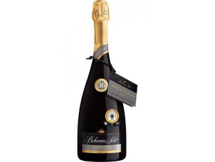 Bohemia Sekt Prestige 36 ročníkové jakostní šumivé víno bílé 2015 0,75l, 12,5%