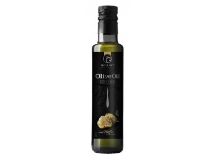 Gourmet partners Extra panenský olivový olej & bílý lanýž, sklo, 0,25l