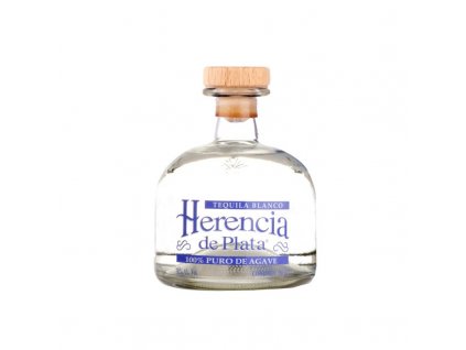 Herencia de Plata tequila Blanco mini 100%, 0,05l