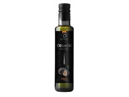 Gourmet partners Extra panenský olivový olej & černý lanýž, sklo, 0,25l
