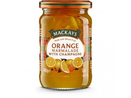 Mackays Pomerančová marmeláda se šampaňským, 340g