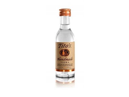 Tito's Handmade vodka mini 40%, 0,05l