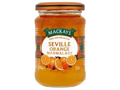 Mackays Pomerančová marmeláda ze sevillských pomerančů, 340g