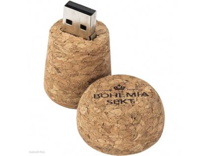 Bohemia Sekt USB flash disk ve tvaru korku