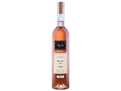 Vinařství Novosedly Vinofol Merlot rose, pozdní sběr, polosuché, 2022, 12%, 0,75l