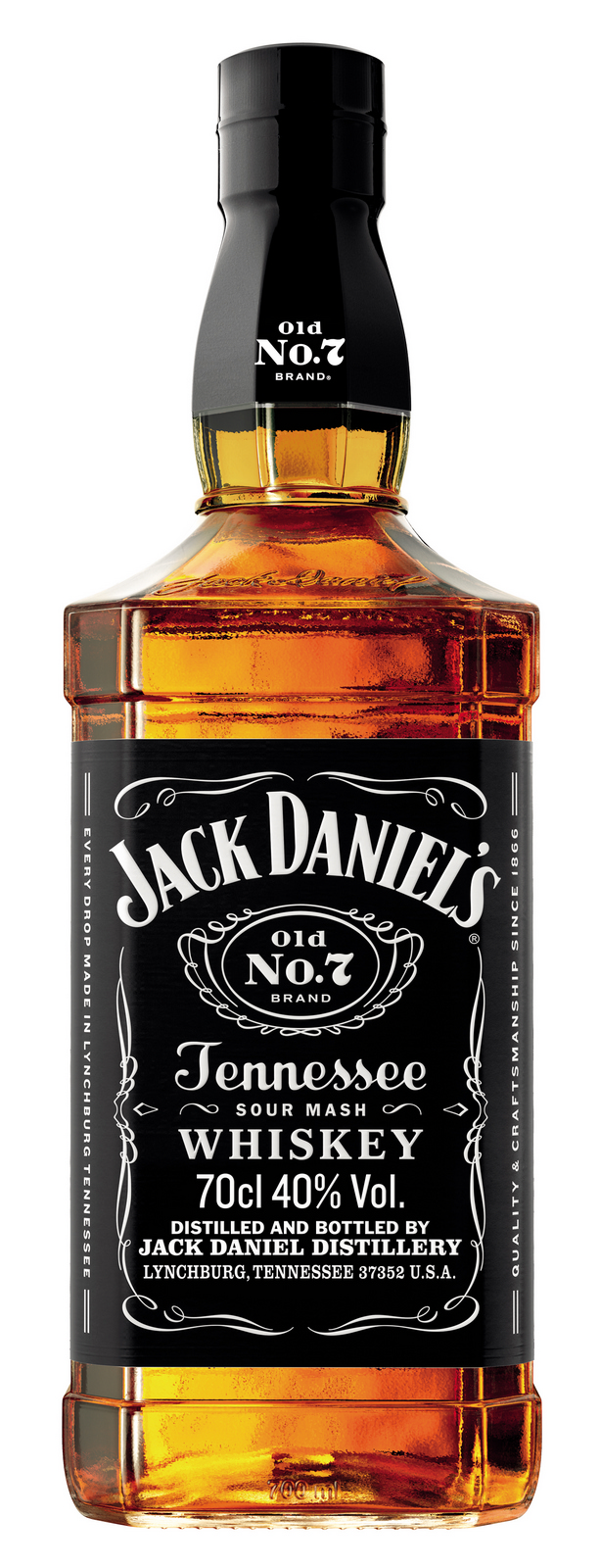 Jack Daniel's 40% 0,7l (holá láhev)