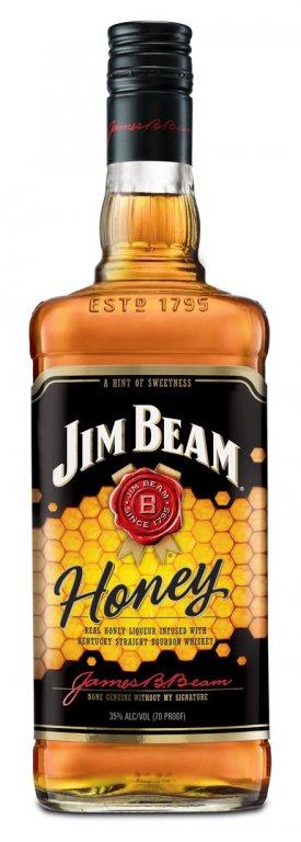 Jim Beam Bourbon Honey 35% 0,7 l (holá láhev)