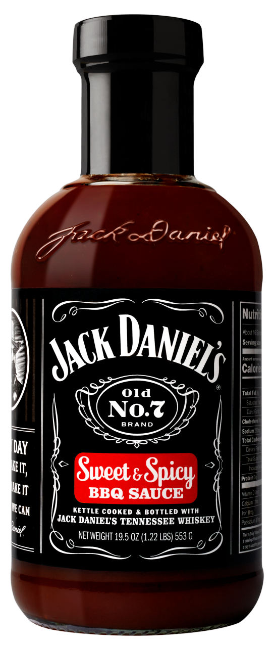 Jack Daniel's Sweet & Spicy BBQ omáčka, 553g
