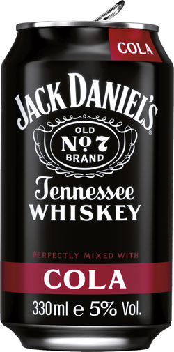 Jack Daniel's Cola 5%, 0,33l