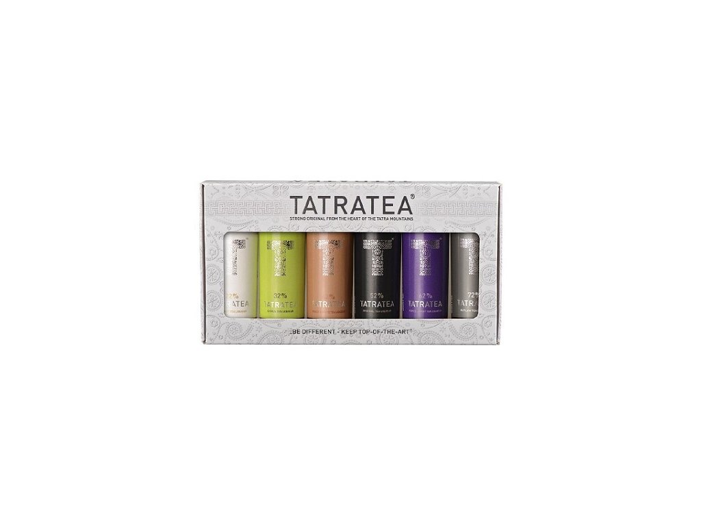 Tatratea mini set mix série I. - 6X 0,04l v dárkové krabičce