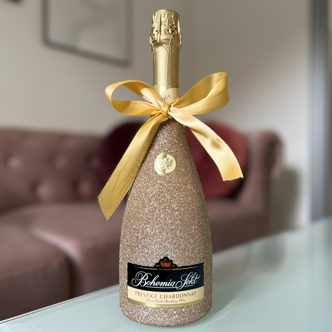 Bohemia Sekt Prestige Chardonnay 12,5% 0,75l Glitter limited edition