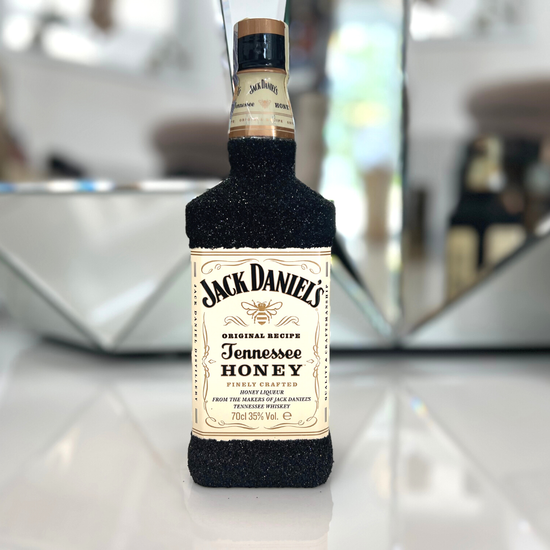 Jack Daniel's Honey černý glitter 35%, 0,7l