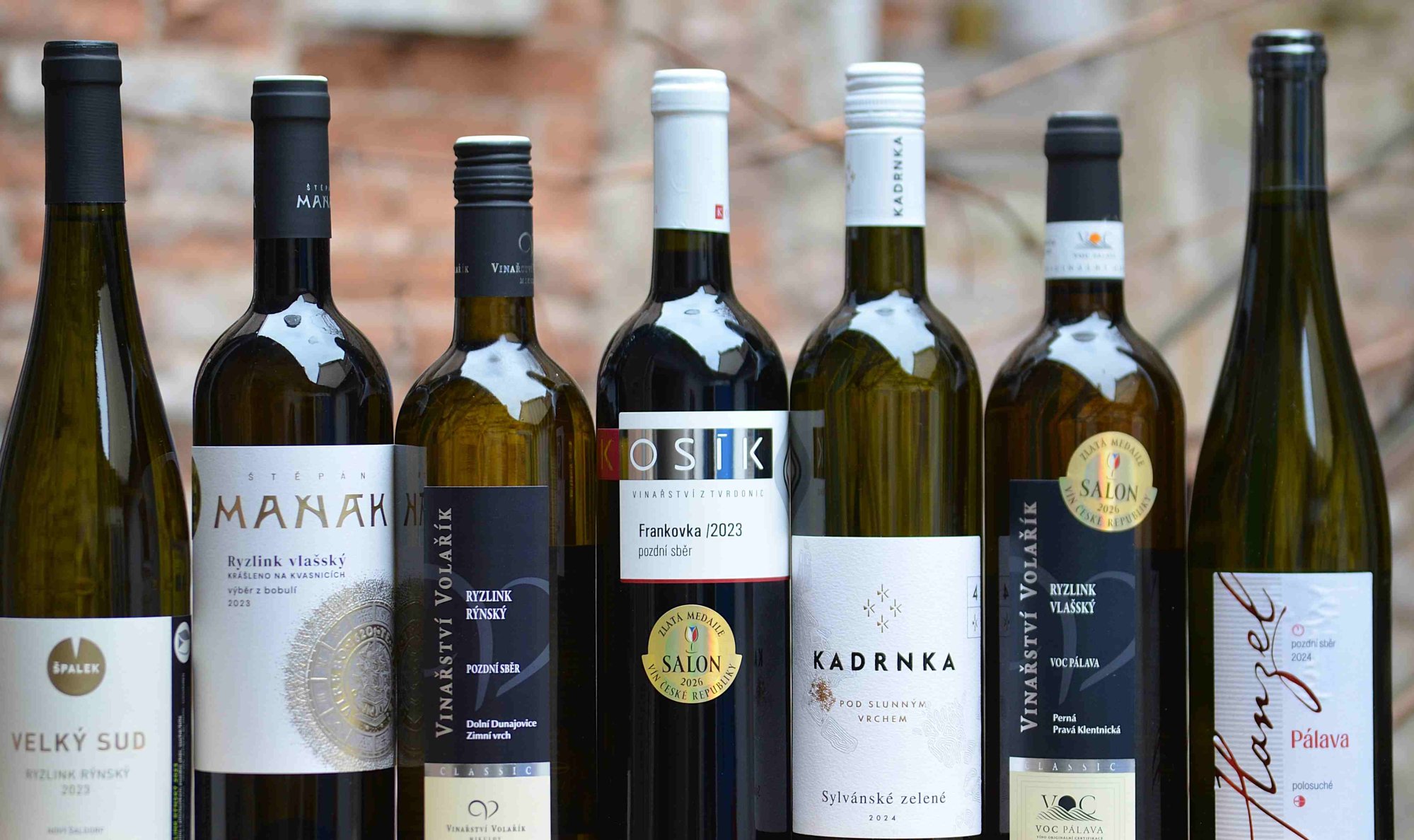 Vína ze Salonu vín ČR