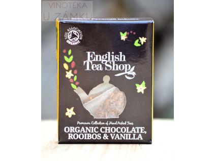 Čaj Rooibos, čokoláda a vanilka - Pro The English Tea Shop Ltd, Londýn