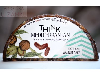 Koláč datle a vl. ořechy - Think mediterranean