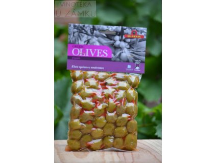 Olivy zelené pikantní s peckou - Ilida s.a. - řecké olivy