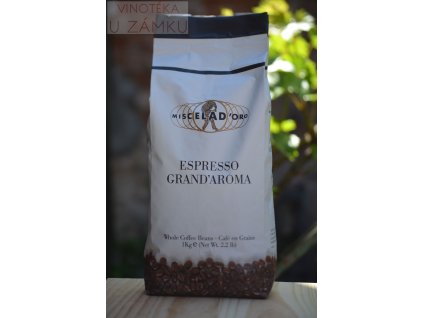 Káva zrnková Grand ´Aroma - Miscela D´Oro, s.p.a.