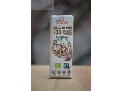 Čokoláda hořká 73% - Solé