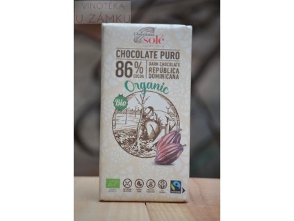 Čokoláda hořká 86% - Solé