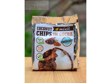 Kokosové chipsy - kakao - Mixit
