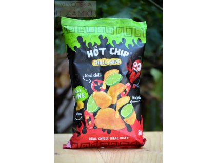Bramborové chipsy chilli a limetka - HOT-CHIP