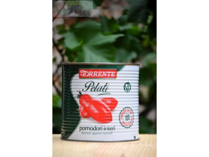 Rajčata loupaná Pomodori pelati - La Torrente