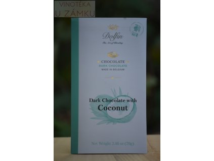 Čokoláda hořká s kokosem - Dolfin