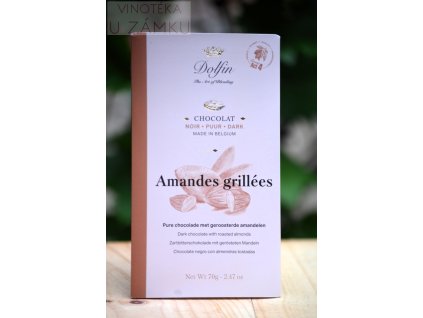 Čokoláda hořká s mandlemi - Dolfin