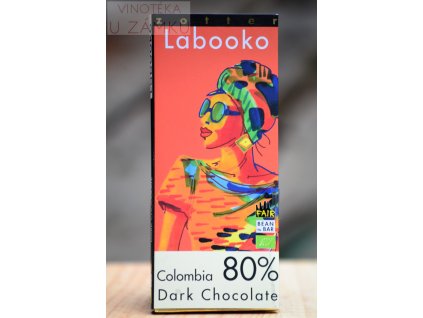 Čokoláda hořká Kolumbie 80% - Zotter
