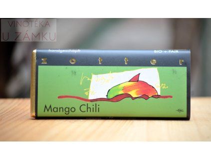 Čokoláda mléčná Mango Chilli - Zotter