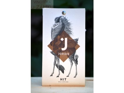 Čokoláda mléčná s kousky bobů - Jordi´s chocolate